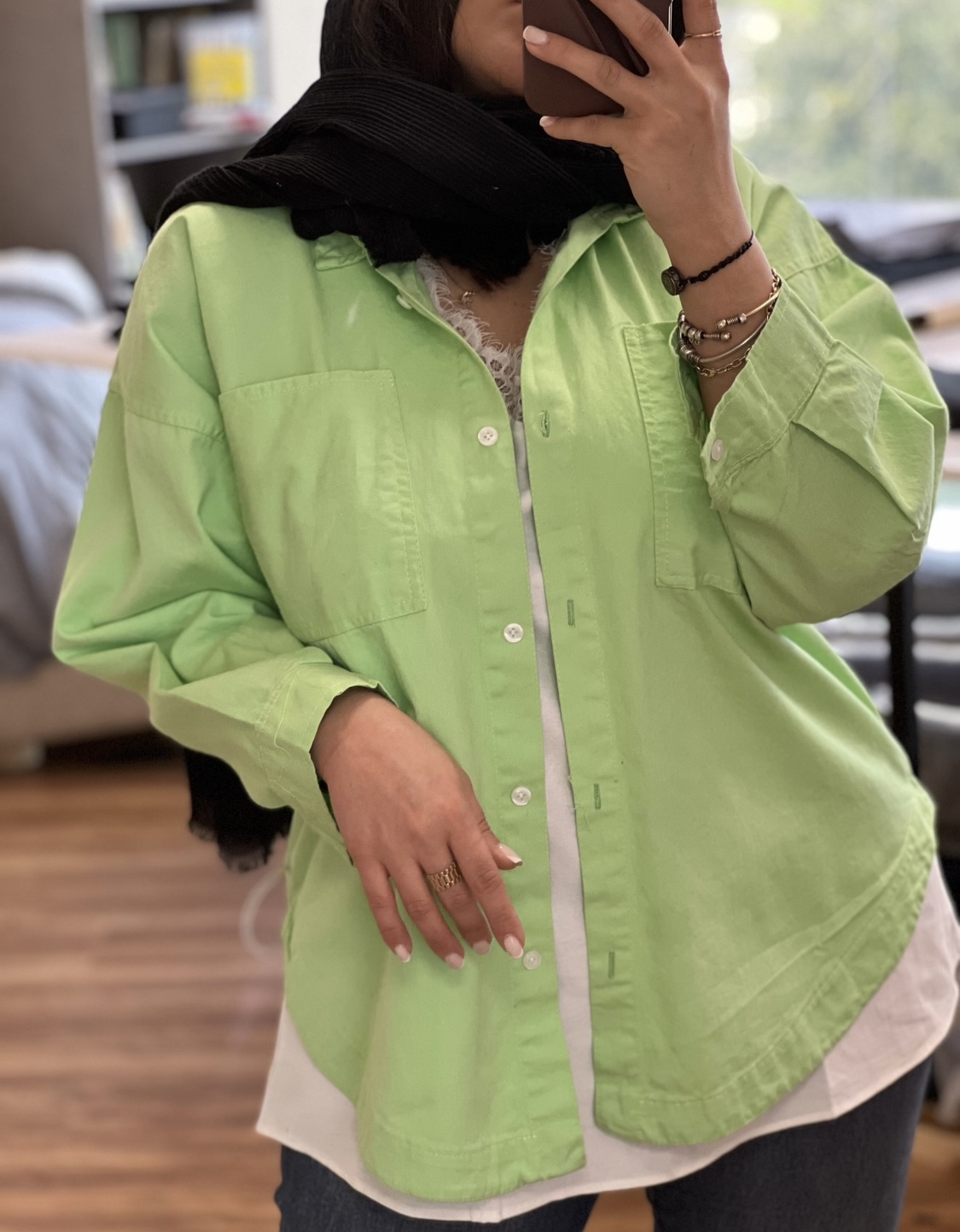 مانتو کتان 