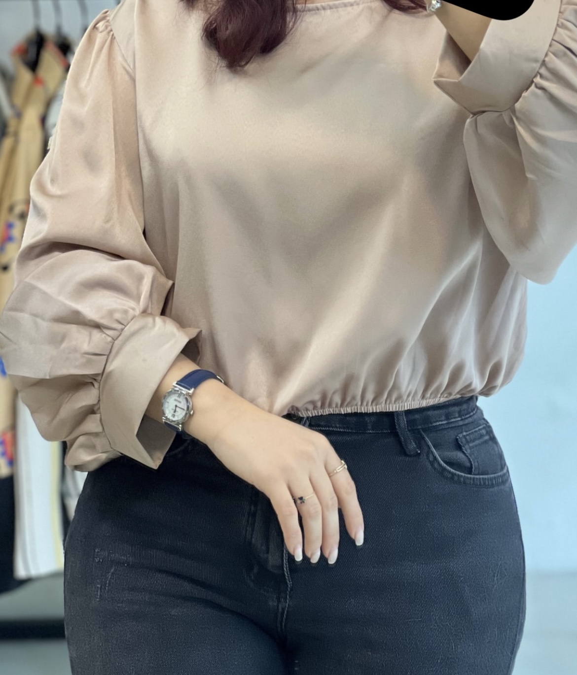 بلوز ساتن