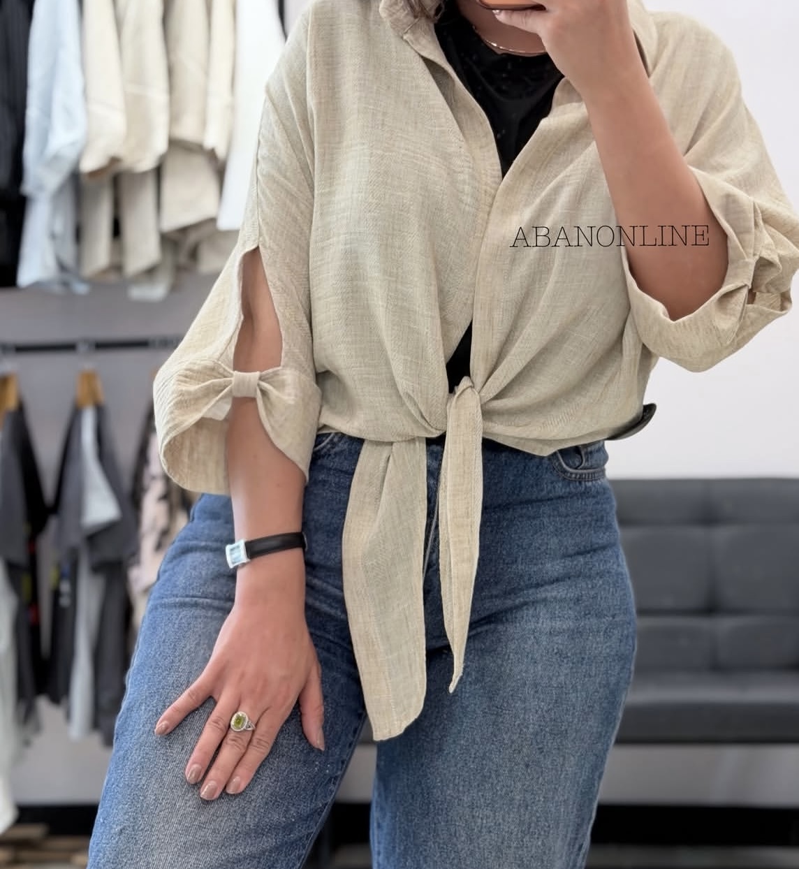 شومیز گره ای